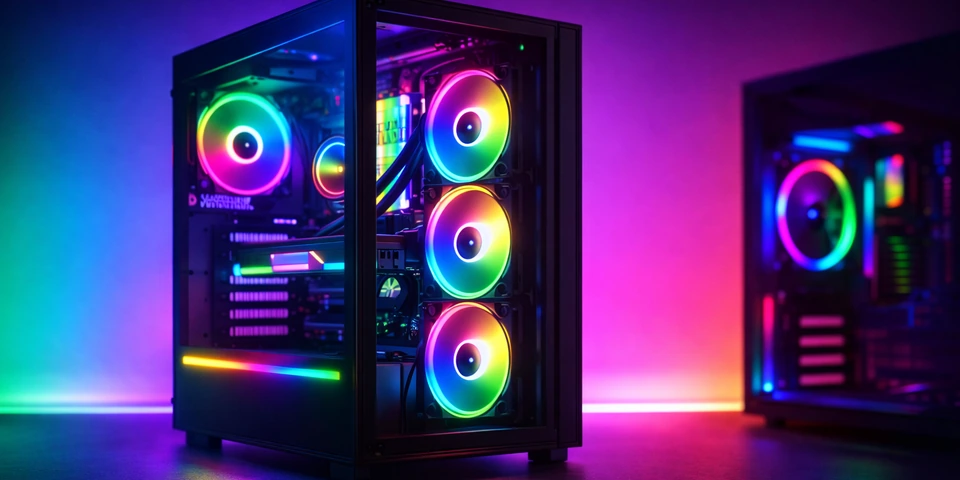 AARGB PC Case Devices - RGB fans and LED strips for computer case