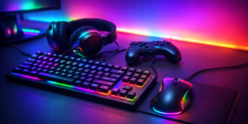 AARGB Peripherals - RGB keyboard, mouse, and mousepad